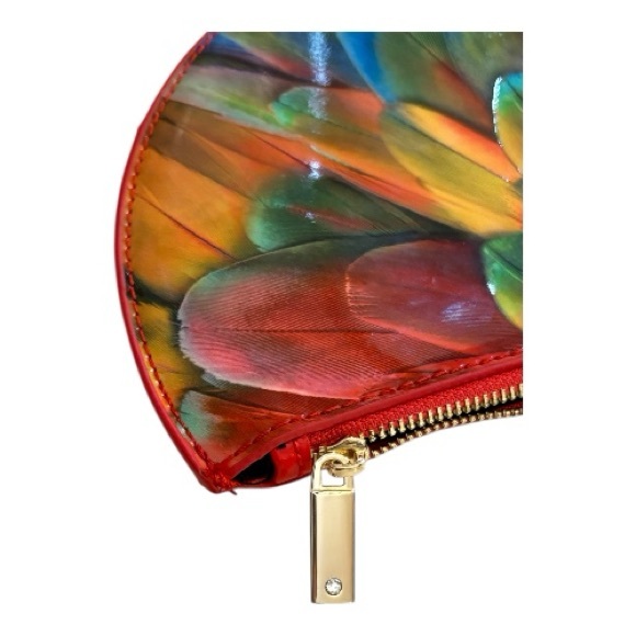 Swarovski Parrot Pouch Crystal on Zipper Pull – Rare Design - Picture 3 of 6